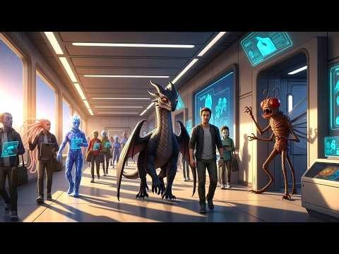 He Walked In With a Dragon at His Side—The Alien Principal Finally Understood Friendship HFY Re