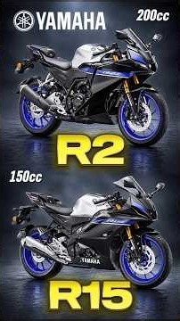 Yamaha R2 vs R15 ⚡ Which Is Better ! R15 vs R2 | #automobile #yashautocars