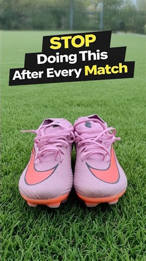 Stop Doing This After Every Match! #football #soccer