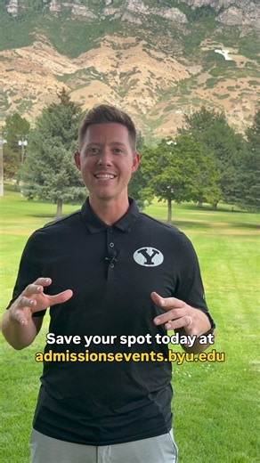 It’s never too early to prepare for the future! Register for free at admissionsevents.byu.edu