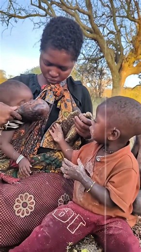This is how tribals bring up their children, their love is always unwavering.❤️❤️❤️