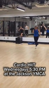 🔥 Ready for a workout that makes you want to keep going? Cardio HIIT - Strong Nation is a beat-driven HIIT class where every squat, lunge, and burpee matches the music — helping you push harder without even realizing it. No dance experience. No memorizing routines. Just high-energy strength cardio that leaves you feeling strong, sweaty, and unstoppable. 💪✨ Come try it — your first class might just become your favorite. ➡️ Wednesdays 5:30 PM at Jackson YMCA | Jackson YMCA