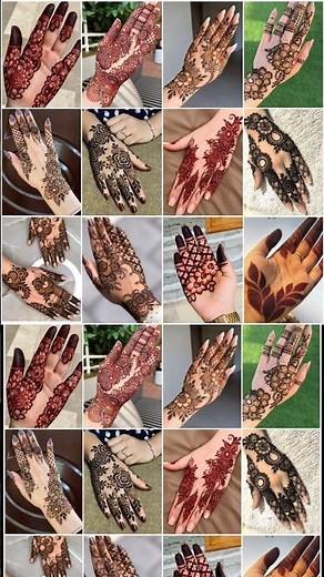 Back Side Mehndi Design Arabic | simple front and back hand mehndi design #mehndi#mehndidesign#henna