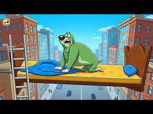 Dog Wakes Up Hanging High Above the City!? 😱🐶: Dog vs Rats | Doggy Don | Rat A Tat | BEST CARTOON