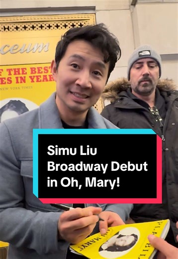The @OH, MARY! casting team never fails. So glad I caught Simu Liu and John Cameron Mitchell’s debut. #ohmary #ohmaryplay #simuliu #broadway #johncameronmitchell