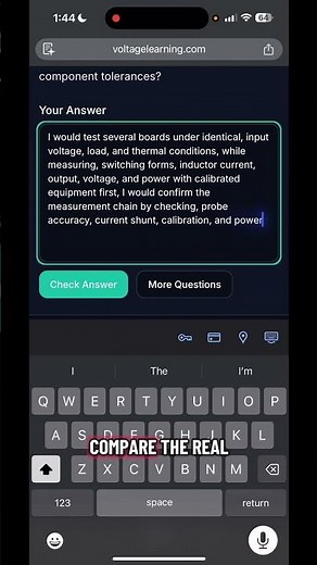 Tesla hardware engineering internship interview question. Electrical engineering walkthrough.
