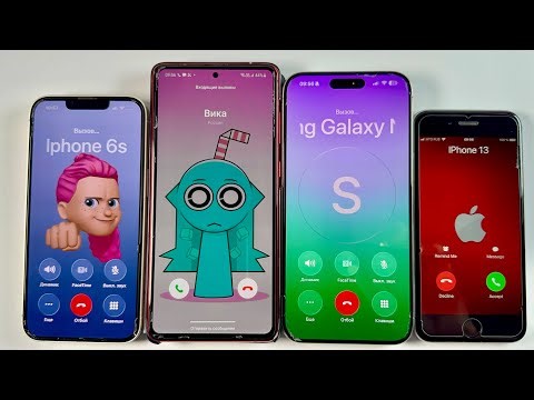 Incoming Call IPhone 14 + Samsung Galaxy Note 10 + iPhone 15 PRO MAX + IPhone 6S
