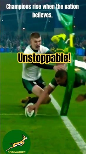 🤯INSANE Springboks Try's 😱🇿🇦 #bokrugby #springboks #rugby #southafrica #viralshorts #bestplayer