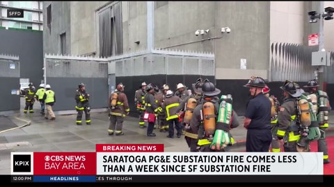 Saratoga PG&E substation fire knocks out power to over 20,000 customers