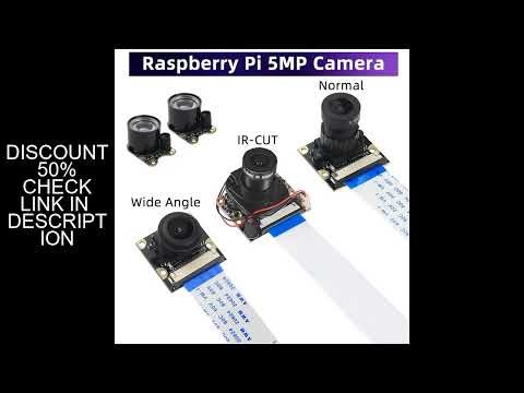 Raspberry Pi 4 Camera 5MP Night Vision 1080P Optional Wide Angle Fisheye IR-CUT Camera FF AF for Ras