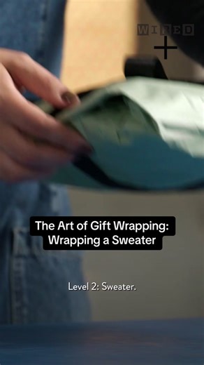 Wrapping clothing without a box isn’t for the faint of heart, but here are some tips to help you master the art. #giftwrapping #giftwrappinghacks #wrappinggifts #wrappinghacks #levels #christmas #holiday