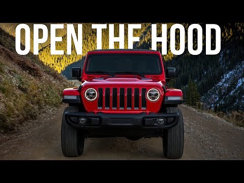 Opening the Hood on Jeep Wrangler & Gladiator