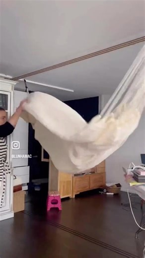 Fabriquer un hamac. : l’étape ultime