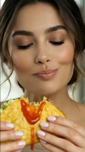 ASMR RELAXING TACOS • Sticky Sounds, Crunch, & Whispers 🌮 #asmr #mukbang #sleep #eatingsounds#foodie