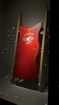 Footage from a famous film reflected over Rosebud