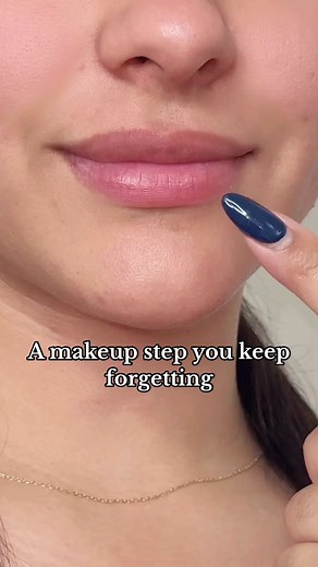 Applying Setting powder helps your lipstick last longer! #lipstickhack #settingpowder #lipsticktutorial #longlastingmakeup #IPSY @LAWLESS Beauty forget the filler plumping line smoothing tinted balm stick