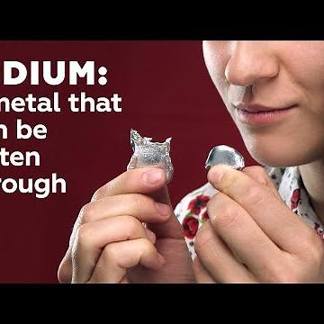 Indium: a metal that can be bitten through