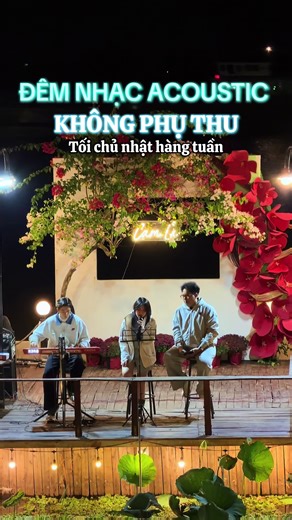 Đêm Nhạc Acoustic Cuối Tuần Cùng Cam