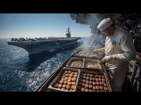 How 5,000 Navy Sailors Eat 18,000 Meals Daily