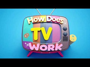 How Does a TV Work? 🍿📺 | 3D Science for Kids