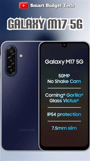 Samsung Galaxy M17 5G Unboxing 🔥 Exynos 1330 Power | 50MP Camera | 5000mAh Battery#Shorts #GalaxyM17