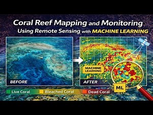 Coral Reef Mapping and Monitoring Using Remote Sensing with Machine Learning