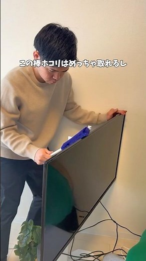 ホコリはコレだけ！魔法のホコリ取り棒試してみた【掃除】