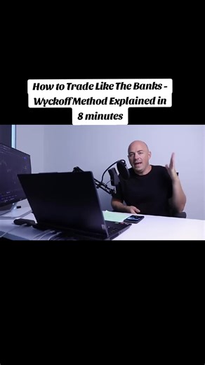 How to Trade Like The Banks - Wyckoff Method Explained in 8 minutes #forexforbeginners #themovingaverage #artybryja #profitabletrader #forex #liquidity #takeprofit #tradingjourney #takeprofit #investing #wealth