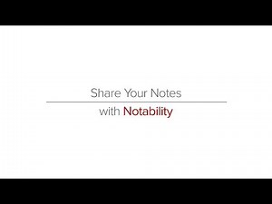 Notability: Share Your Notes