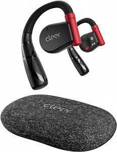 Cleer Arc II Sport Open-Ear Bluetooth Headphones, True Wireless, Sweat Resistant, 35 Hours Playtime, Black