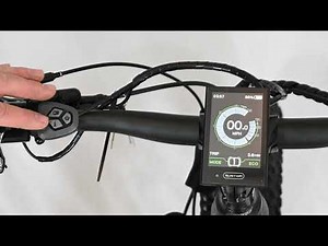 QuietKat Color Display Overview - Mid Drive Models