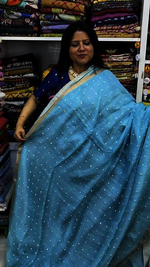 9.2K views · 84 reactions | Button weaving pure motka moslin…#8100211729…#Shreyasti Boutique | Shreyasti Boutique | Facebook