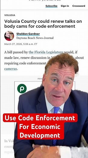 🎥 CODE ENFORCEMENT NEW STRATEGY: Florida Code Enforcement to Wear Body Cams? 🚔