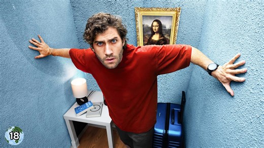 World’s Smallest Hotel Room Challenge: Can I Survive?