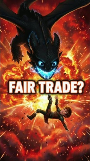 Toothless Took Hiccup’s Leg… And It Was Payback 😳🐉 #HowToTrainYourDragon #Toothless #Hiccup