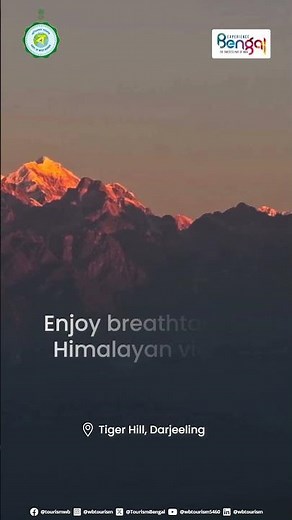 Tiger Hill: Darjeeling’s Iconic Sunrise Point | Explore North Bengal | West Bengal Tourism