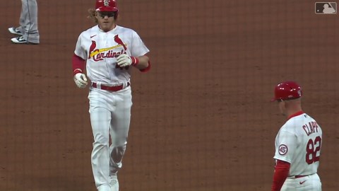 Harrison Bader's two-run homer