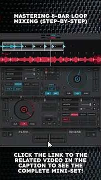 How to Time Your Mix with 8 Bar Loops! 🛠️ #virtualdj #edm #melomaniac