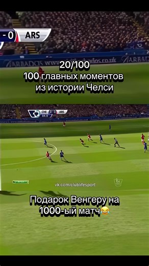 Top 100 Moments in Chelsea History