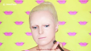 Norwegian makeup artist transforms herself into a real-life Barbie doll