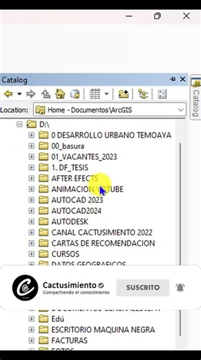 Connect folder in #arcmap #arcgis #arcgistutorial #cartography #environmentalist #arcgisonline #fyp