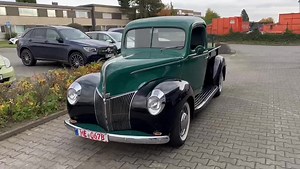 Letzte Probefahrt geschafft. Jetzt aber ab zum neuen Besitzer 😎 Hast uns lange genug genervt 🤣 Bye Bye schöner 1940er Ford Pick Up | Classic Mobile Schettler