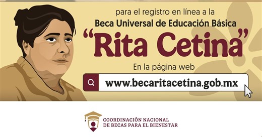 Beca Rita Cetina 2025: quiénes recibirán pago durante el mes de septiembre