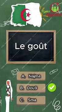 Défi : devinez ces 5 mots en darija algérienne ! 🇩🇿 #algerie #dz #darija