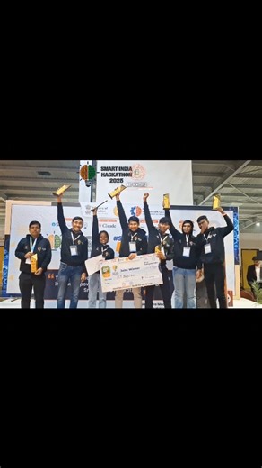 BIT IGNITES | 🥇 FROM DREAMERS TO WINNERS: SIH 2025 CHAMPIONS! ​ "Hum Jeet Gaye!" 🤩🏆 Turning our prototype into a prize-winning reality! Team BIT IGNITERS... | Instagram