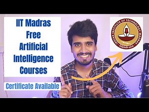 IIT Madras Free Artificial Intelligence Courses with Certificates | Free Online AI Courses