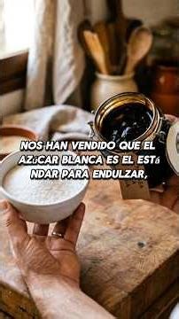 ¡Deja de usar azúcar blanca! Usa este superalimento 🍯❌ #alimentossanos