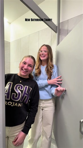 Part 1 of MTV Cribs: The bathroom 🚽 #fyp #trojantv #newbathroomalert #theystink @Tierney @Sydney