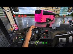 Bus simulator ultimate Gameplay | Bus Games | Driving Game For Android Ios | Realistic Mobile Game