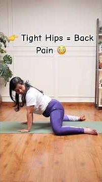 Fix Tight Hips & Lower Back Pain | 5 Daily Mobility Exercises (Beginner Friendly)